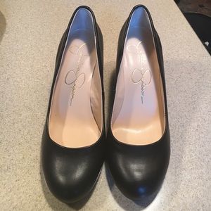Brand new Jessica Simpson size 6 black wedges