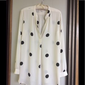 Loft Polka Dot Shirt