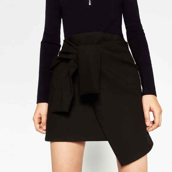 Zara Dresses & Skirts - Zara Skirt with Knot