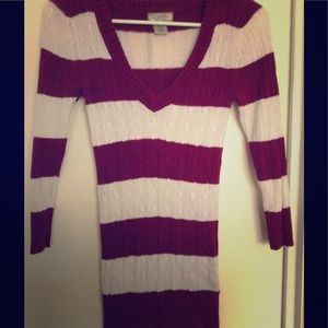 Red/white Striped Sweater