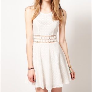 White Free People Lace Dress