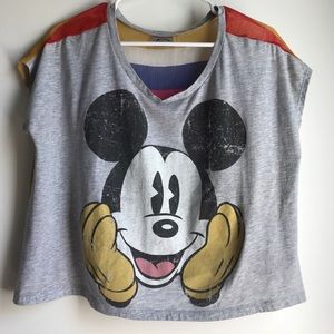 Mickey Mouse crop top