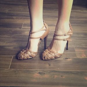 Qupid Ankle Strap Pumps