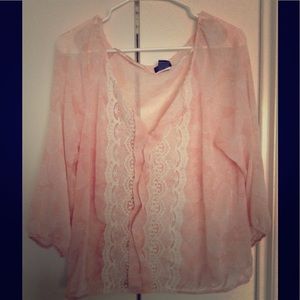 Sheer Pink Top