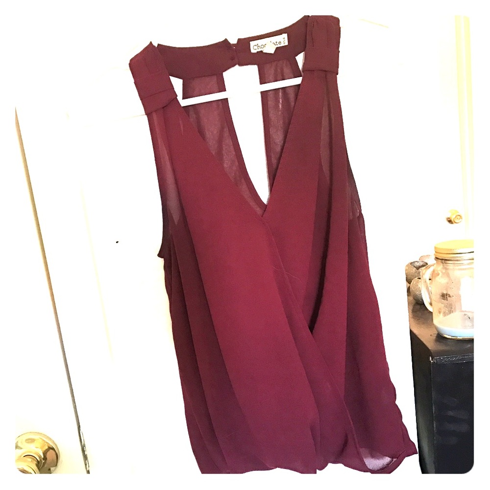 Cute chiffon tank