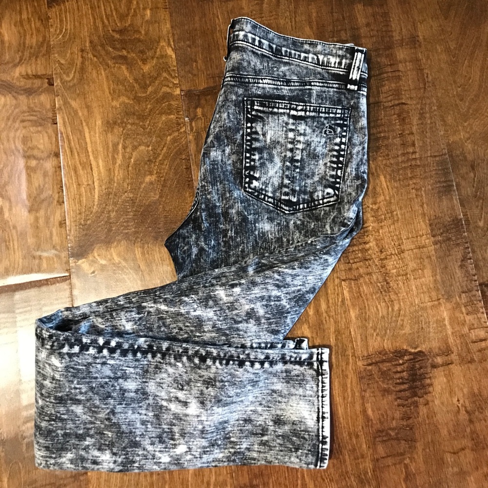 Rag & Bone Acid Wash Skinny Jeans