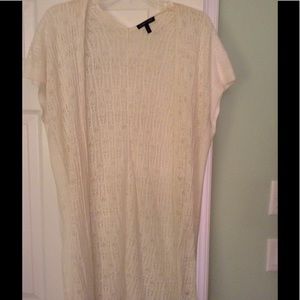 100% organic cotton cardigan Eileen Fisher