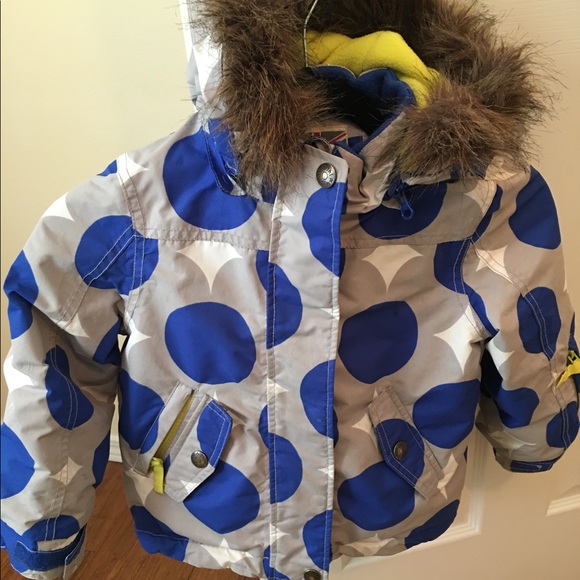 boden girls ski jacket