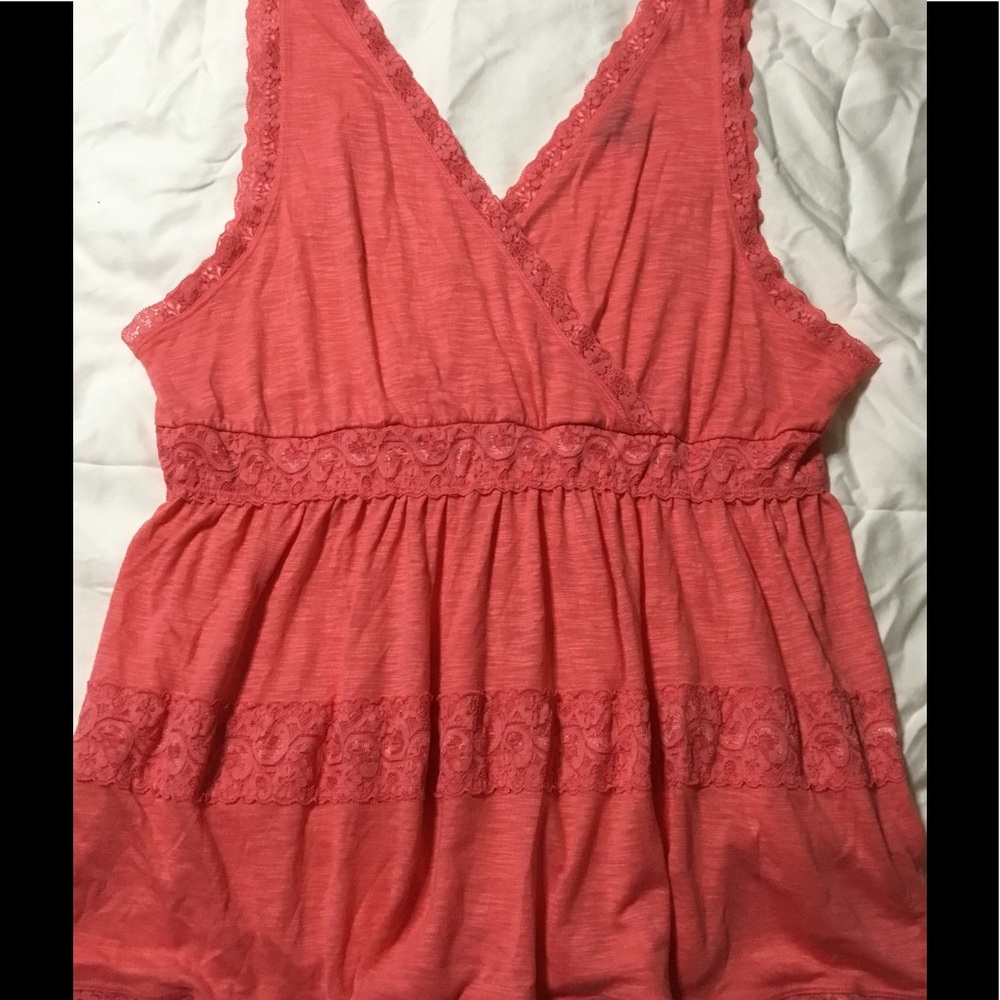 Torrid tank top. Coral color size 2