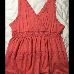 Torrid tank top. Coral color size 2
