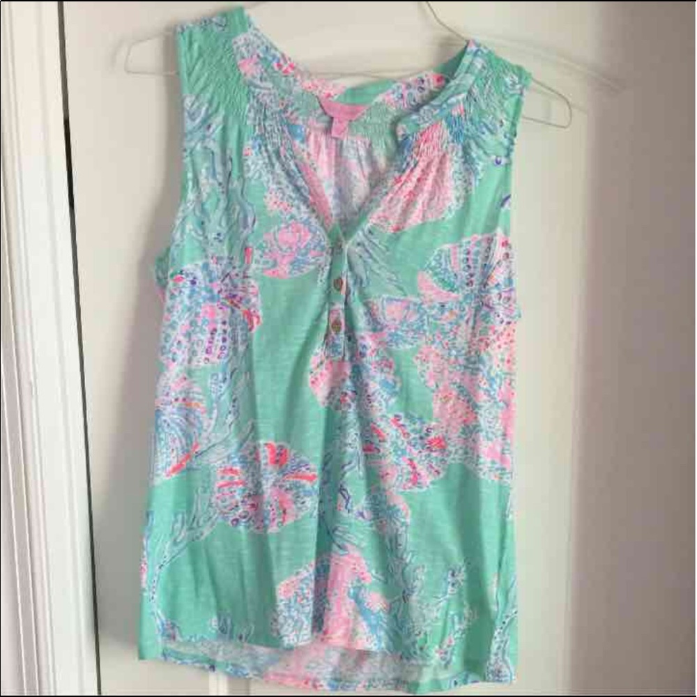 New lilly Pulitzer Essie top medium