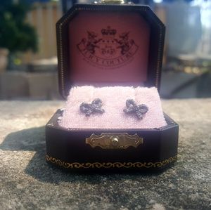 Juicy Couture Pave Bow Studs