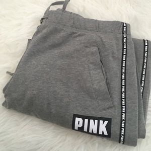PINK Boyfriend Sweatpants NWT