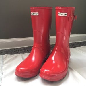 Hunter Women's Original Short Gloss Rain Boots