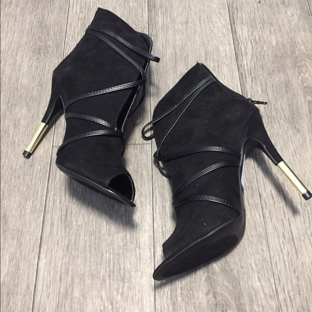 Quipid Open Toe Booties