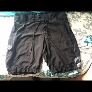 Black Billabong swim trunks - great condition!