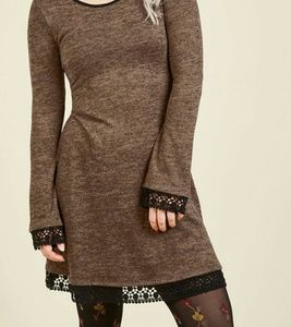 Ahem, Ahem Long Sleeve Dress Modcloth Medium