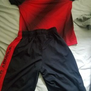 under armor shirts and shirt ...active wear  sz10