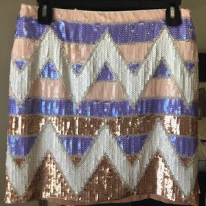 You'll Think of Me Skirt/Small/Multi Color