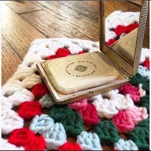 50s/60s Max Factor Mirror/ Unused Powder Compact