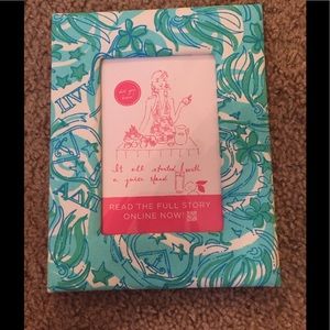 Alpha Delta Pi Lilly Pulitzer frame