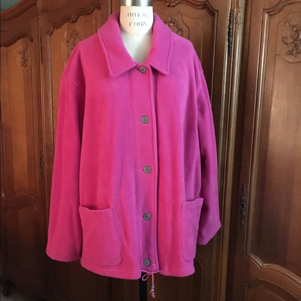 Susan Graver Fleece Jacket 🌻QVC plus size 3X