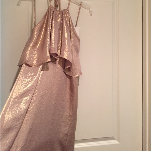 Amsale Lilith dress - rose gold - Picture 4 of 6