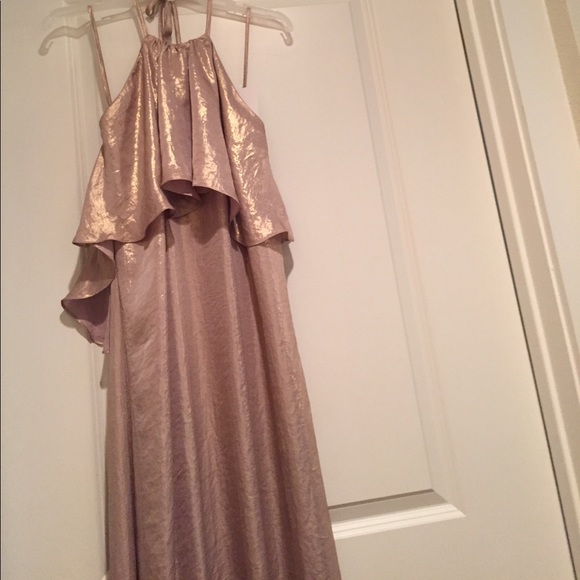 Amsale Lilith dress - rose gold - Picture 3 of 6