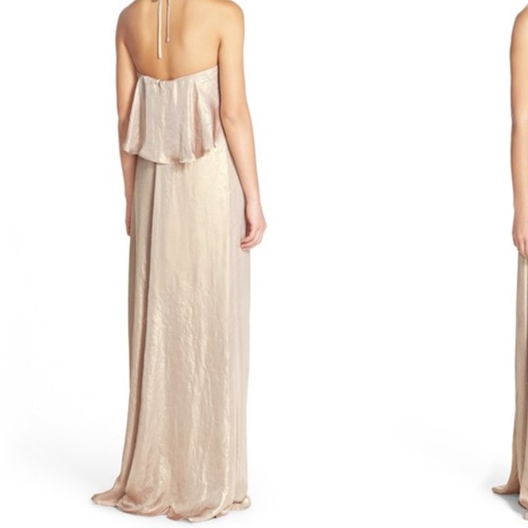 Amsale Lilith dress - rose gold - Picture 5 of 6