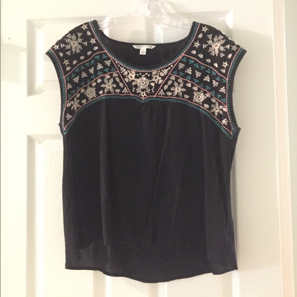 embroidered top