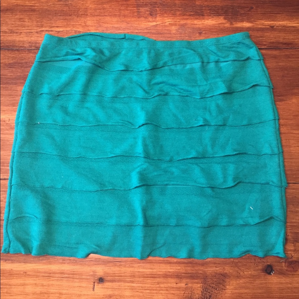 Green Bodycon Skirt