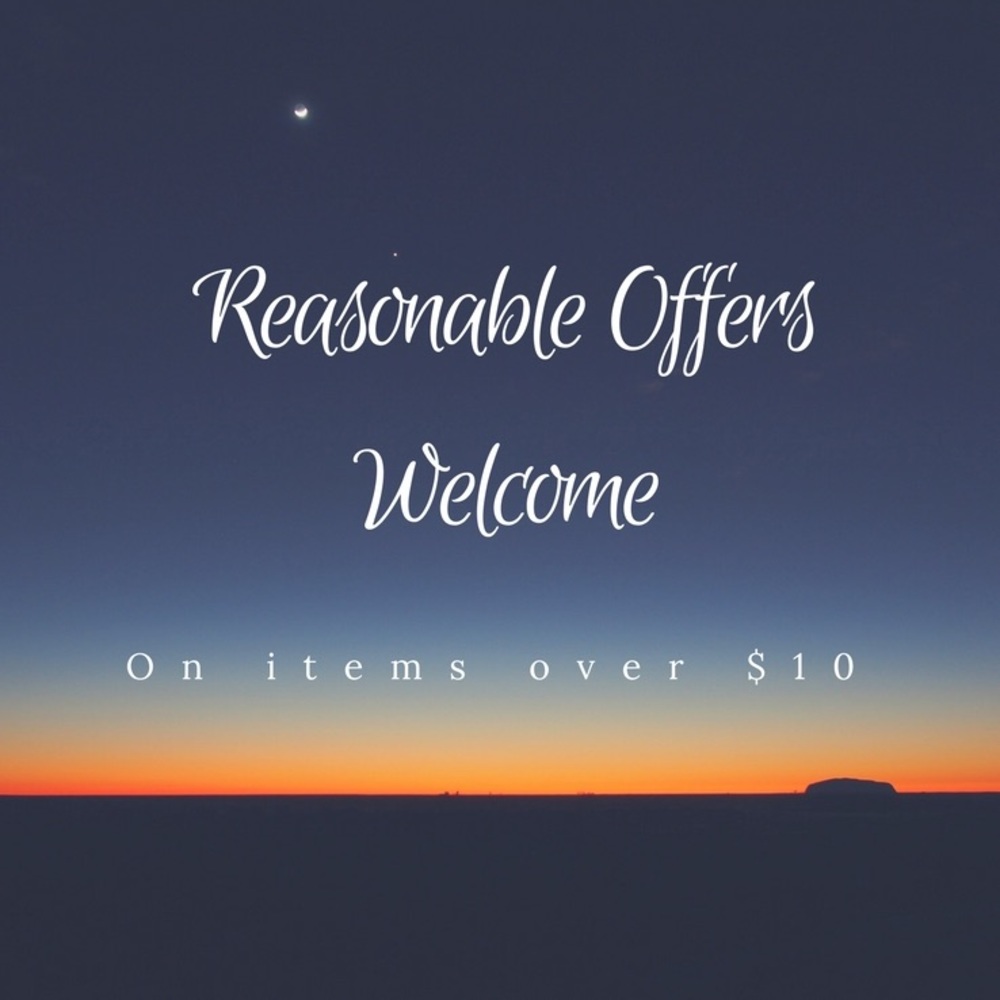 Offers welcome!