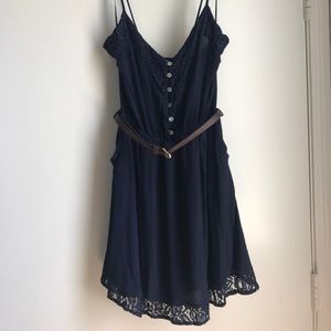 Lace Dress with pockets