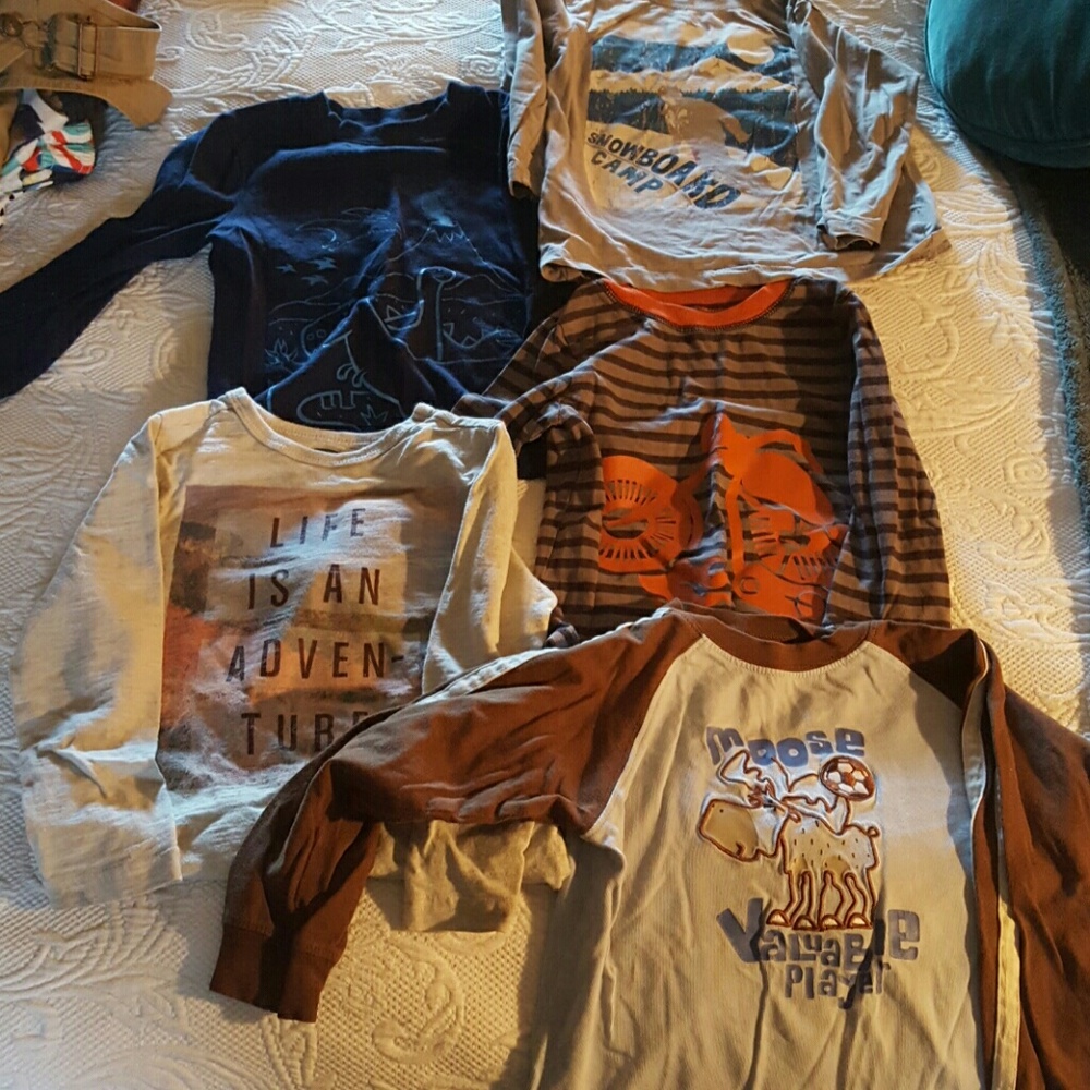 Bundle of long sleeve shirts 3t