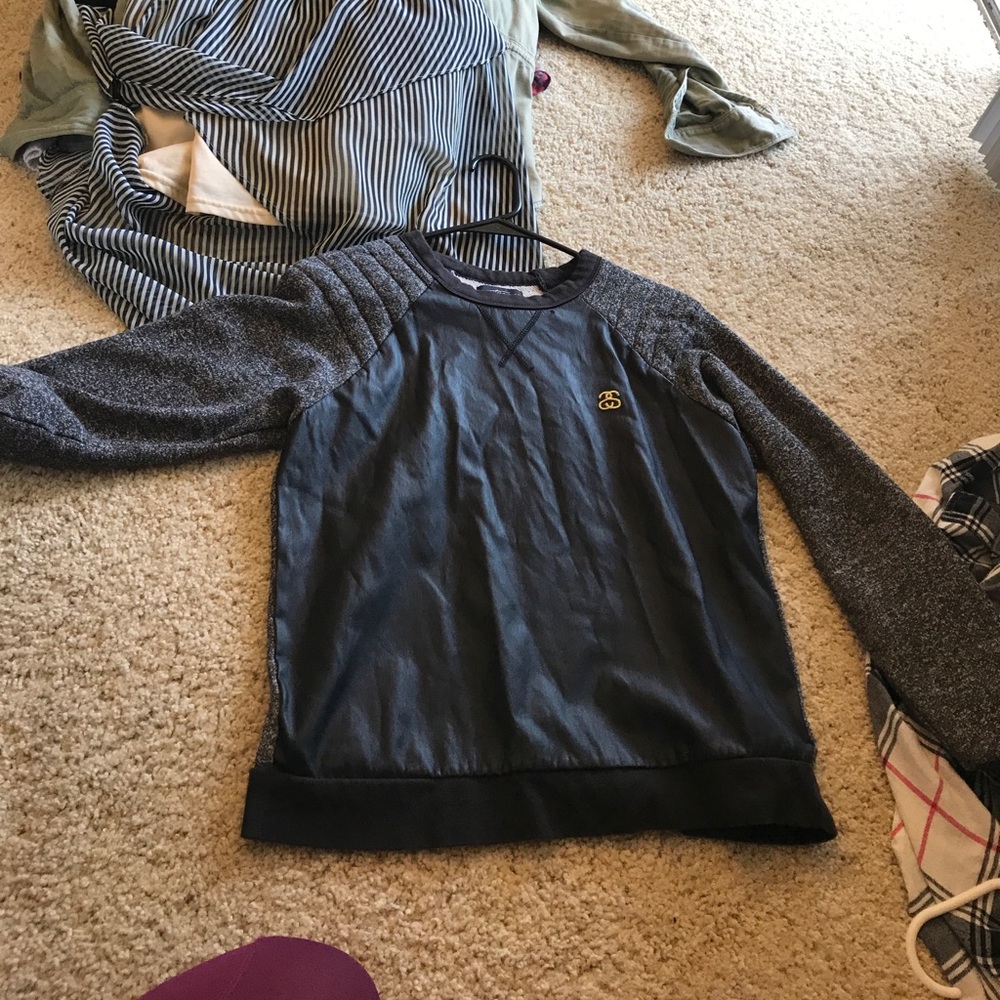 Stussy pull over jacket
