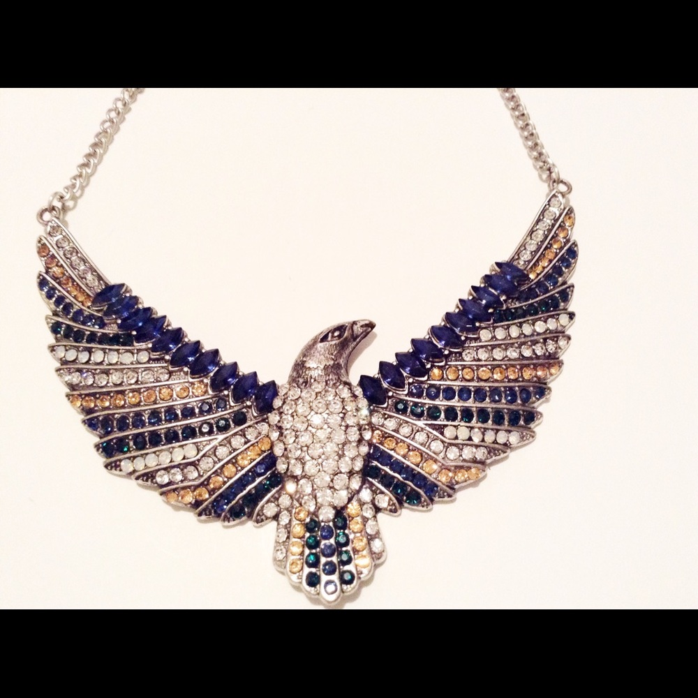 Dazzle Eagle Necklace