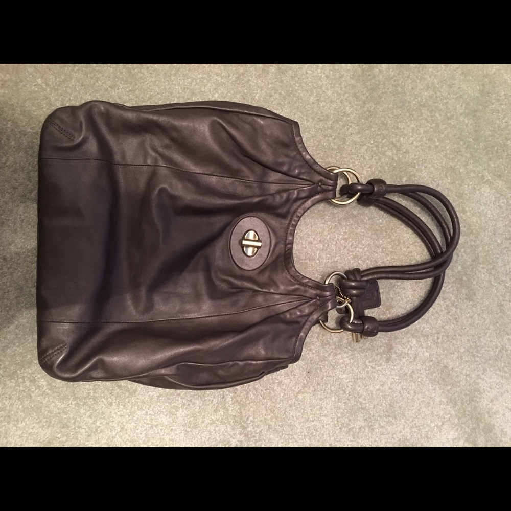 Coach genuine leather handbag