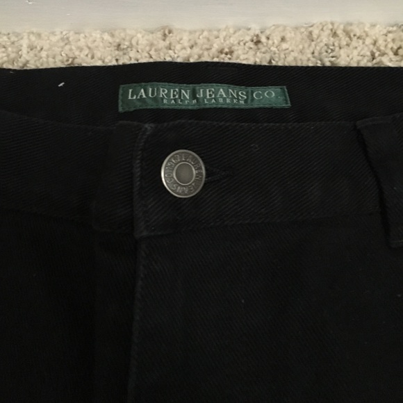 RALPH LAUREN BLACK JEANS - Picture 1 of 4