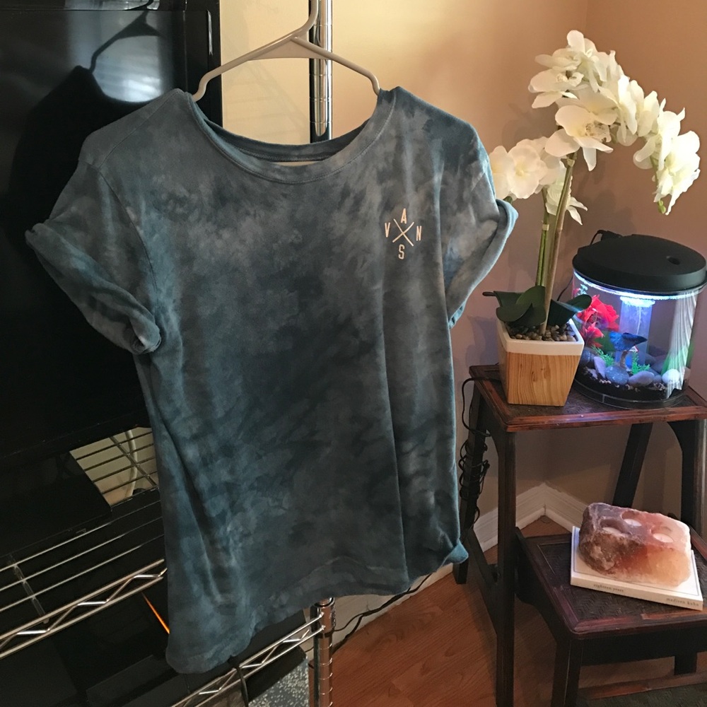 VANS- Pick your poison rolled sleeve tee