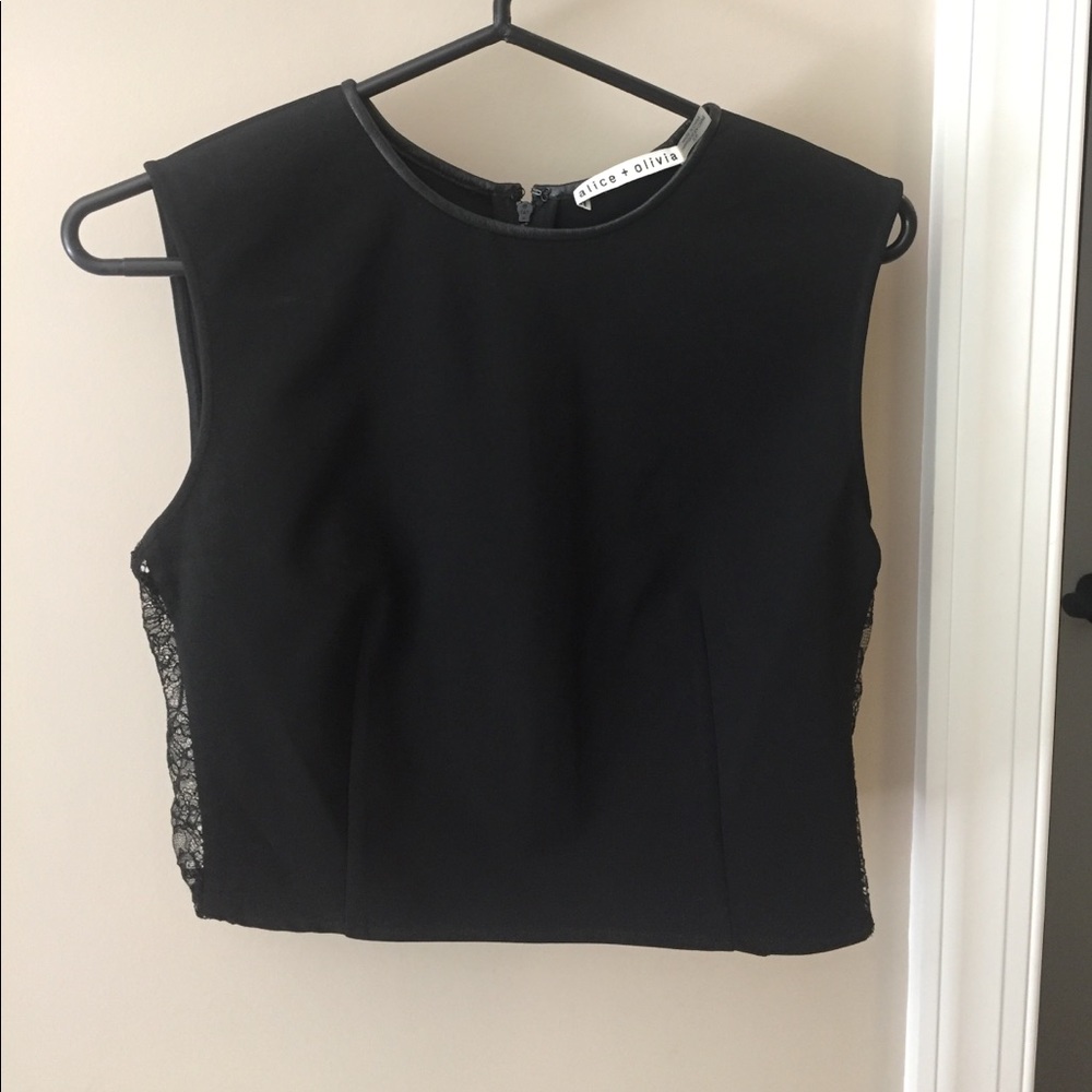 Alice + Olivia Crop Top