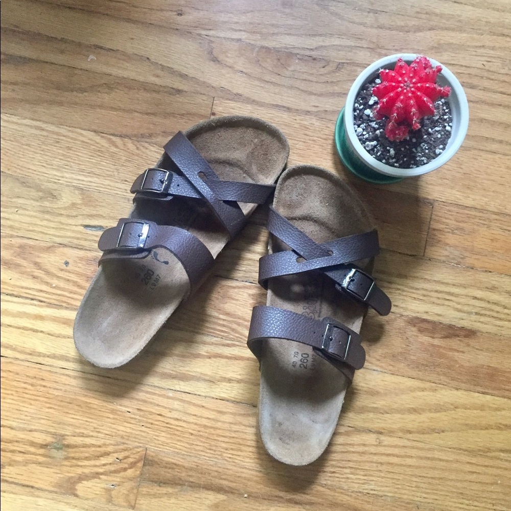 Brown Birkis by Birkenstock