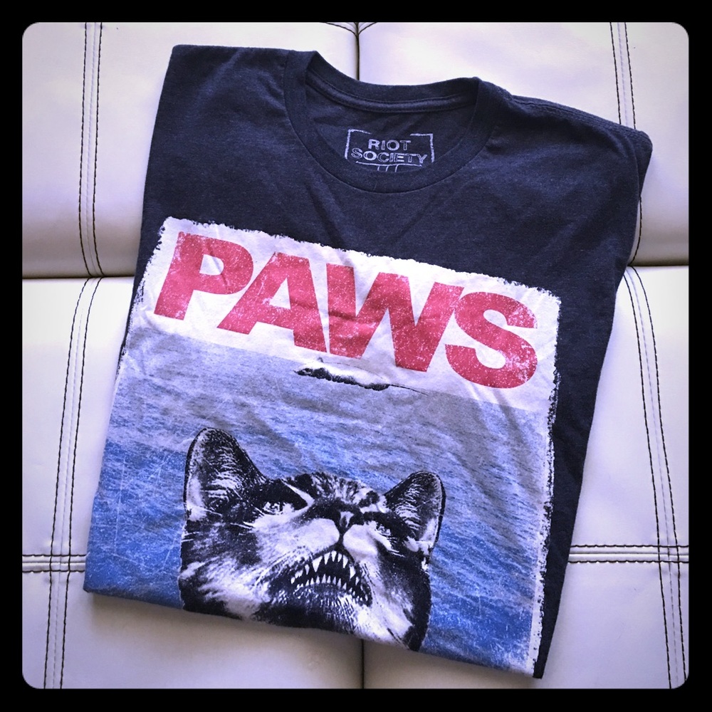 Funny PAWS T-shirt