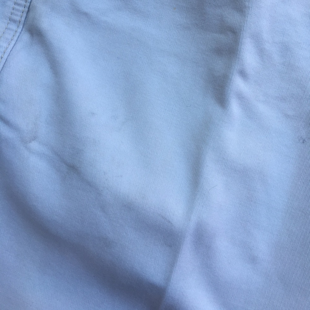⚫️ Aeropostale size 32 FLAT FRONT SHORTS in WHITE - Picture 3 of 4