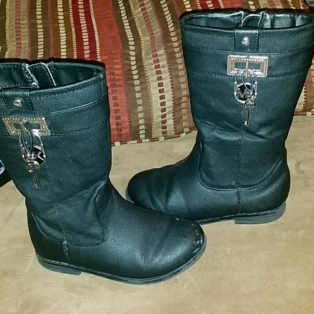 Black Michael kors boots