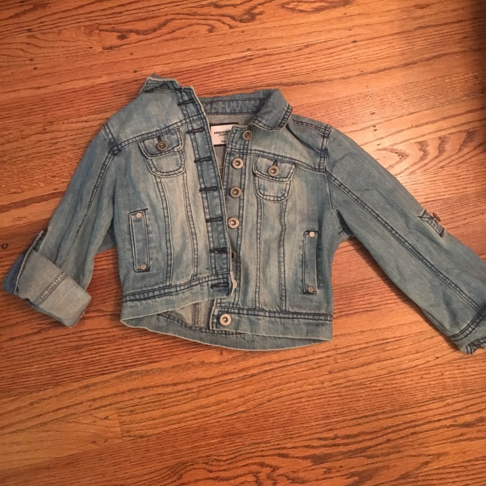 Cropped Jean Jacket
