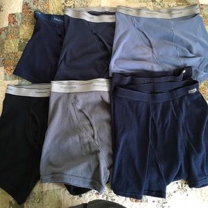 7 Boxer Briefs, Assorted, Fruit of the Loom/Hanes