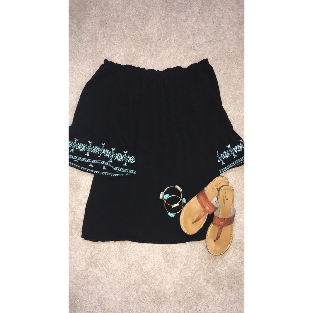 SOLD // off the shoulder tunic/dress