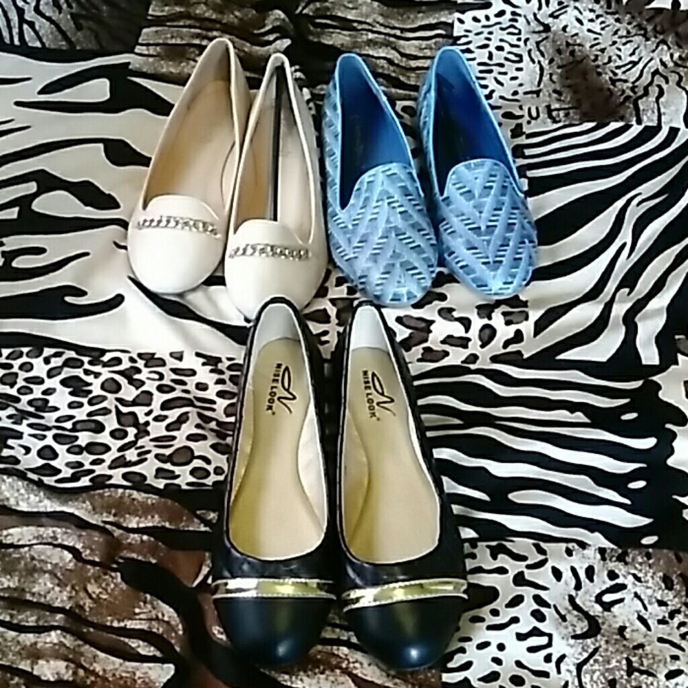 Woman cute casual flats! Bundle deal 3 for 1