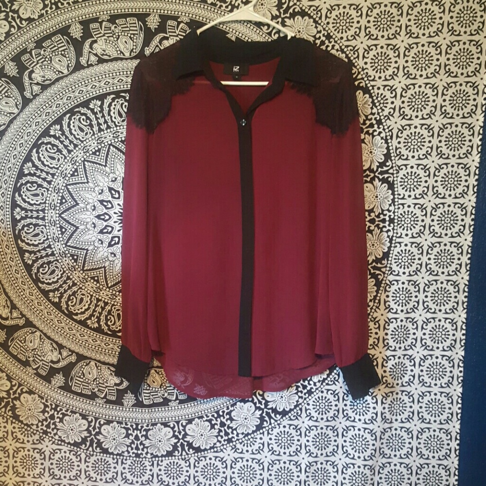 Sheer Button up
