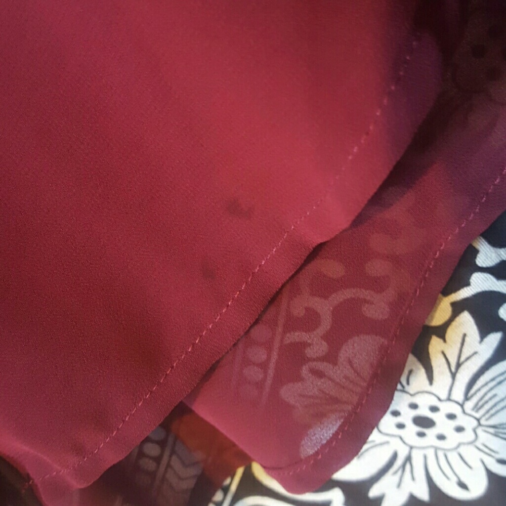 Sheer Button up - Picture 2 of 3